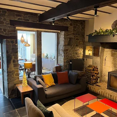 Nyaraló Cozy 17th Century House, Beautiful View, Belgian Ardennes Herve